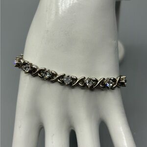 Simple Vintage Rhinestone Bracelet JP101